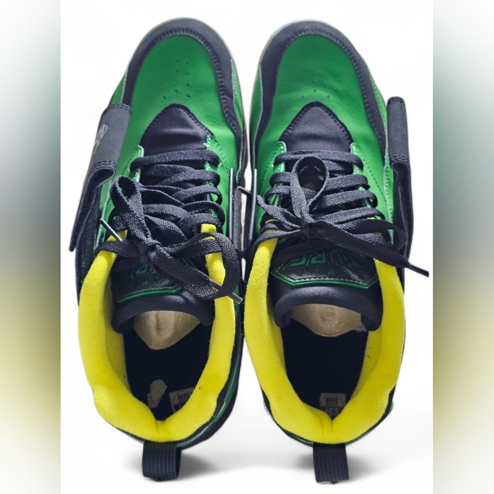 Nike Air Diamond Turf Sneakers Oregon Ducks Theme, Men's 10.5, Great Condition - Picture 5 of 13